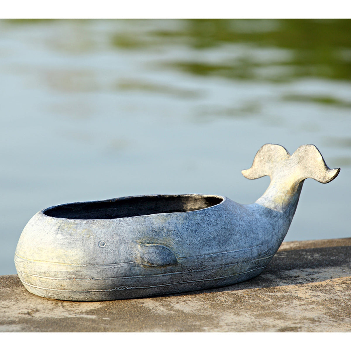 hanging whale planter SPI Home Whale Planter