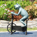 SPI Home Home Workout Frog on Bicycle Garden