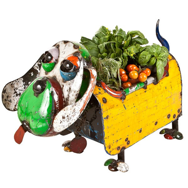 Think Outside Home Rate to be Quoted Hound Dog Planter