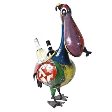 Think Outside Home Decor Rate to be Quoted Think Outside Pete the Pelican, Metal Animal Beverage Tub Cooler – Recycled & Handmade