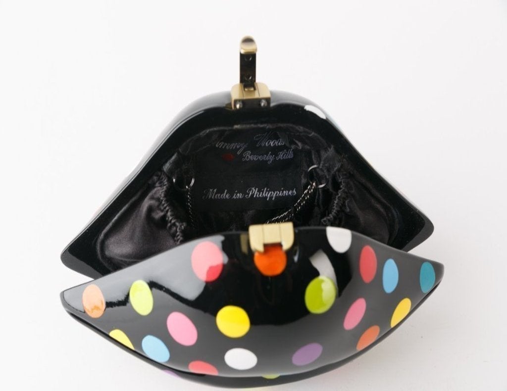 Timmy Woods Handbags Timmy Woods Beverly Hills - Gaga Lips
