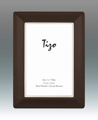 Tizo Italian Wood Frame Brown 4x6 at ShopTheAddison