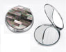 Tizo Designs Giftware Tizo Black Mother of Pearl Compact Mirror