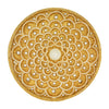 Tizo Designs Giftware Tizo Coaster Gold White Enamel