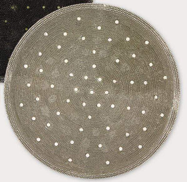 Tizo Designs Giftware Tizo Coaster Mesh Silver