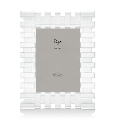 Tizo Designs Picture Frames Tizo Crystal Block Frame 5x7