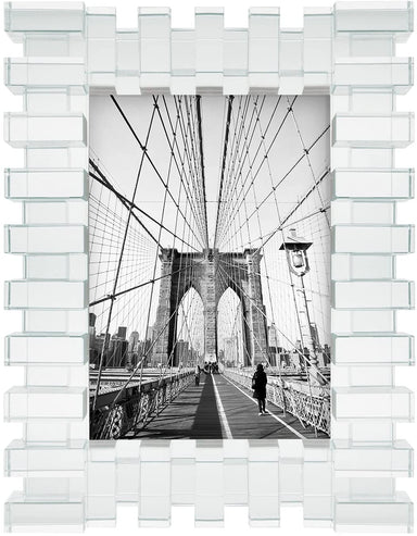 Tizo Designs Picture Frames Tizo Crystal Block Frame 5x7