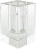 Tizo Designs Giftware Tizo Crystal Glass Block Bud Vase