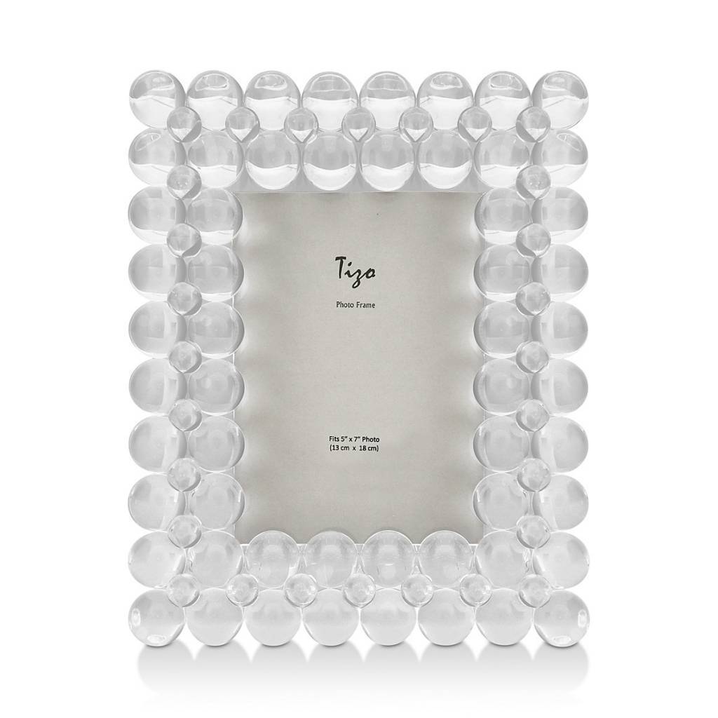 Tizo Designs Picture Frames Tizo Crystal "Multi Bubble" Frame 4x6