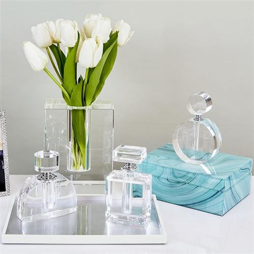 Tizo Design Arch Crystal Glass Perfume Bottle