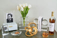 Tizo Designs Home Tizo Design Crystal Glass Rectangle Stripe Vase