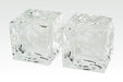 Tizo Designs Home Decor Tizo Designs Crystal Glass Cube Bookends