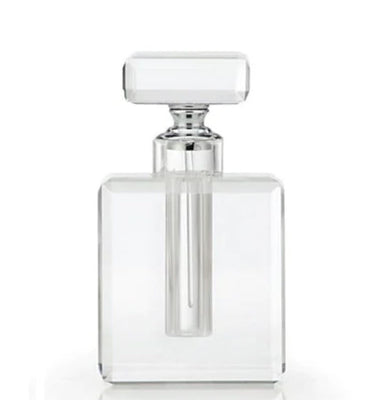 Tizo Designs Giftware Tizo Designs Rectangle Crystal Glass Perfume Bottle