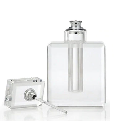 Tizo Designs Giftware Tizo Designs Rectangle Crystal Glass Perfume Bottle