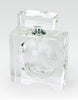 Tizo Designs Square Sphere Crystal Glass Perfume Bottle