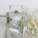 Tizo Designs Giftware Tizo Designs Square Sphere Crystal Glass Perfume Bottle