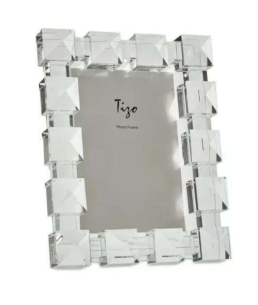 Tizo Designs Picture Frames Tizo Diamond Crystal Glass Frame 4x6