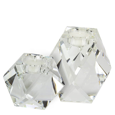 Tizo Designs Giftware Tizo Diamond Crystal Glass Votive Small