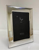 Tizo Iltalian Silverplate Wide Plain Photo Frame 4x6