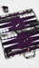 Tizo Designs Giftware Tizo Italian Designed Faux Leather Backgammon Set SG1455