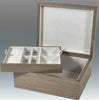 Tizo Designs Giftware Tizo Italian Designed Grey Wood Jewelry Box