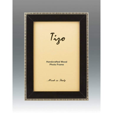 Tizo Italian Wood Frame Blue 4x6 at ShopTheAddison