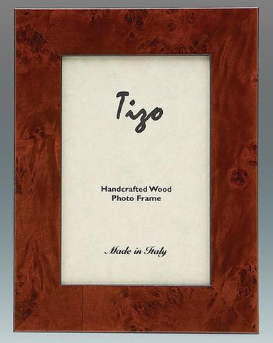 Tizo Italian Wood Frame Brown 4x6 at ShopTheAddison