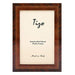 Tizo Designs Picture Frames Tizo Italian Wood Frame Brown 4x6