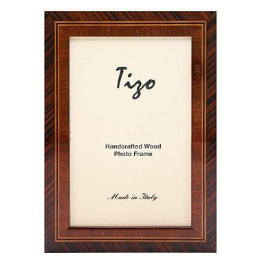 Tizo Designs Picture Frames Tizo Italian Wood Frame Brown 5x7