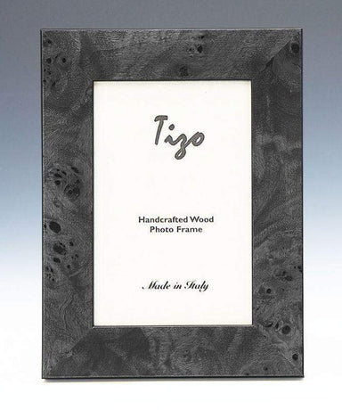 Tizo Designs Picture Frames Tizo Italian Wood Frame Gray 5x7