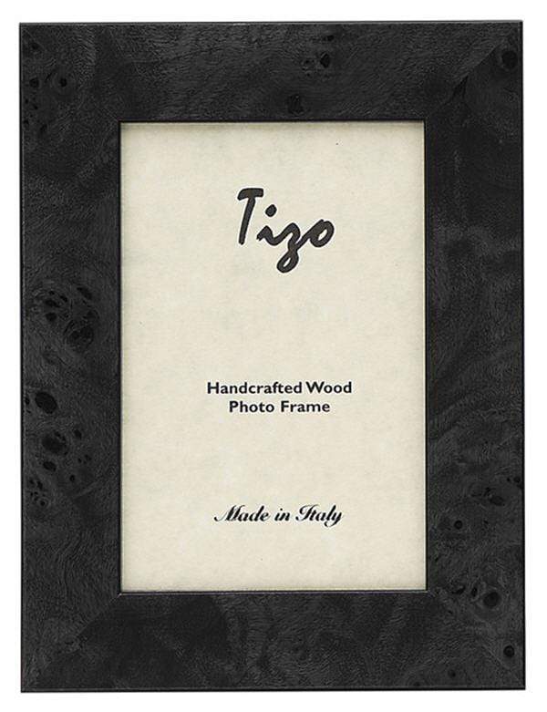 Tizo Designs Picture Frames Tizo Italian Wood Frame Gray 5x7