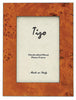 Tizo Designs Picture Frames Tizo Italian Wood Frame Orange 5x7