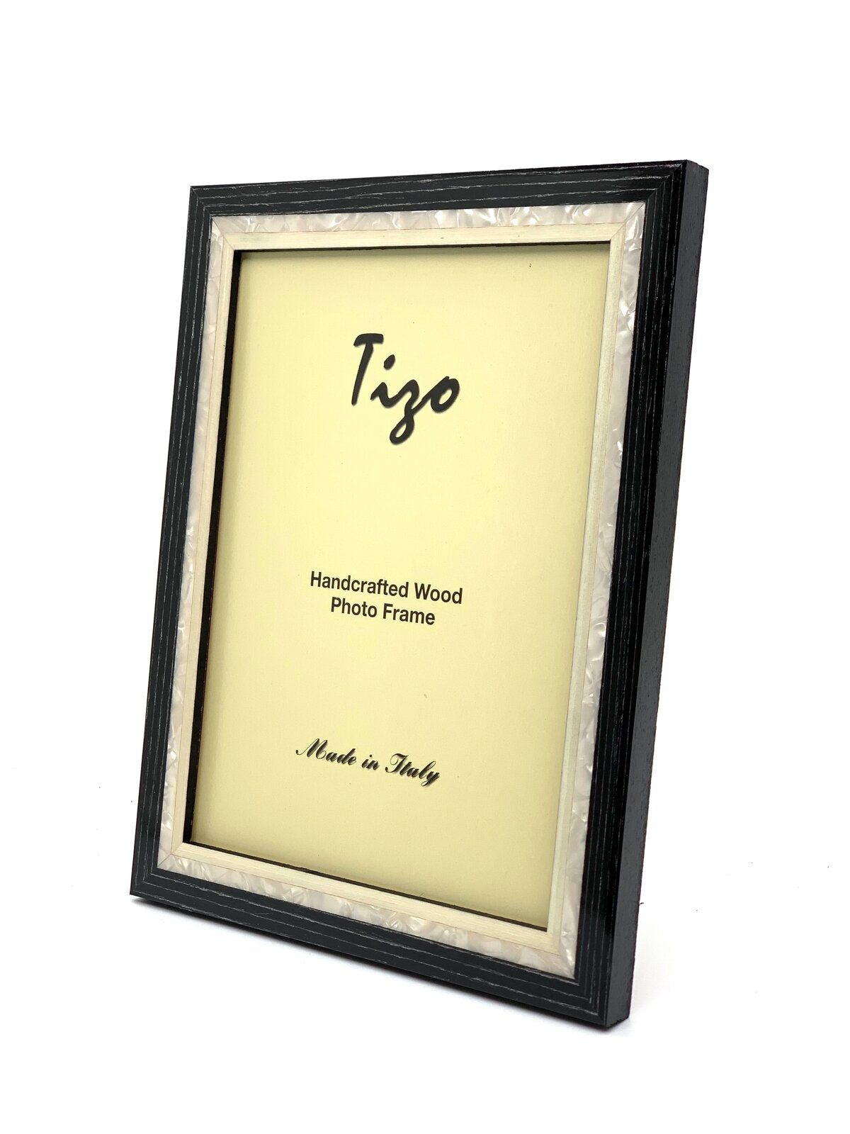 Tizo Italian Wood Frame Blue 4x6 at ShopTheAddison