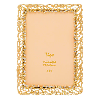 Tizo Designs Picture Frames Tizo Jewel Frame Ivy Gold 5 X 7