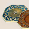 Tizo Designs Giftware Tizo Jeweled Coaster - Blue