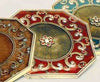 Tizo Designs Giftware Tizo Jeweled Coaster Red