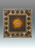 Tizo Designs Giftware Tizo Jeweled & Enameled Coaster- Brown