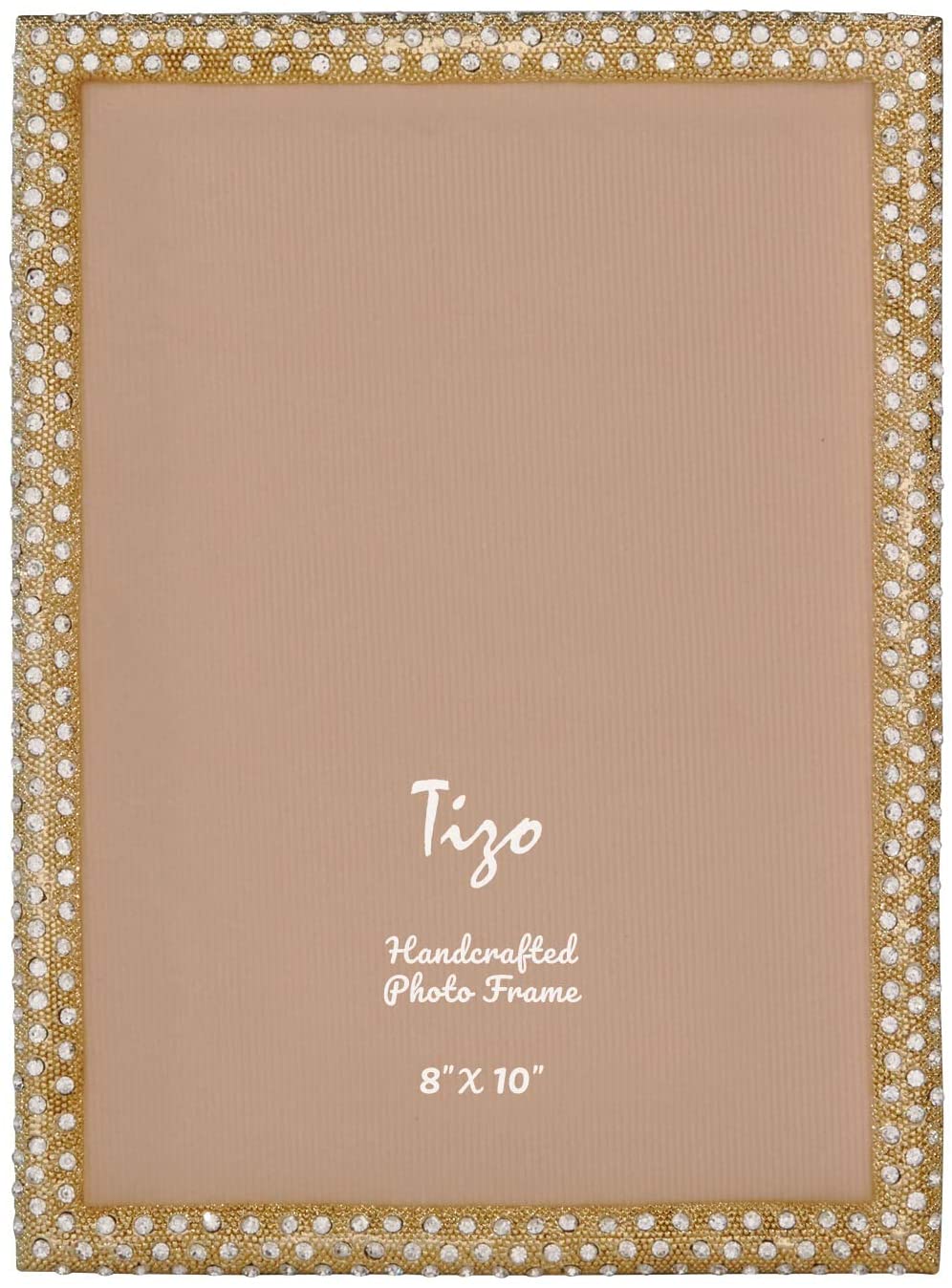 Tizo Designs Tizo Jeweled Frame Gold 8x10