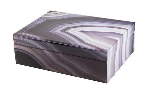 Tizo Designs Home Tizo Large Box Marble Mixed Gray