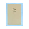 Tizo Designs Picture Frames Tizo Lucite Frame with Colored Lucite Back - Blue 8x10