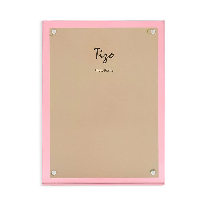 Tizo Lucite Frame with Colored Lucite Back Pink 8x10 — ShopTheAddison