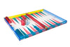 Tizo Designs Giftware Tizo Lucite Multi Color Backgammon set - Turquoise Pink