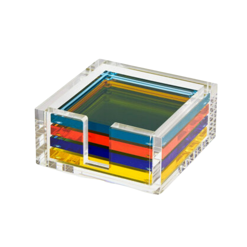 Tizo Designs Lucite Coaster