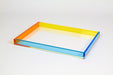 Tizo Designs Home Tizo Lucite Multi Color Tray 16"x12"