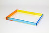 Tizo Designs Home Tizo Lucite Multi Color Tray 16"x12"