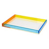 Tizo Designs Home Tizo Lucite Multi Color Tray 16"x12"