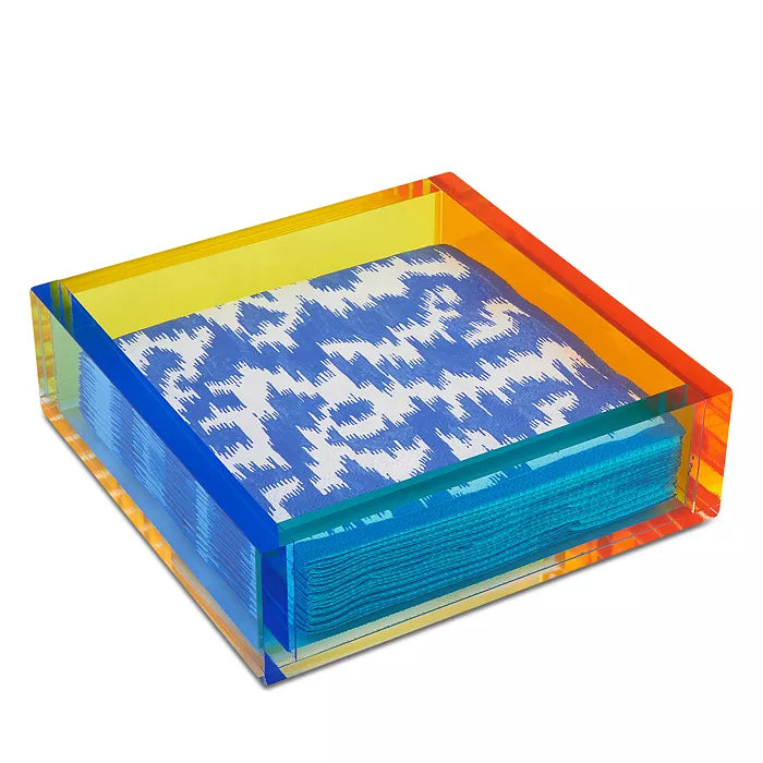 Tizo Designs Lucite Cocktail Napkin Tray