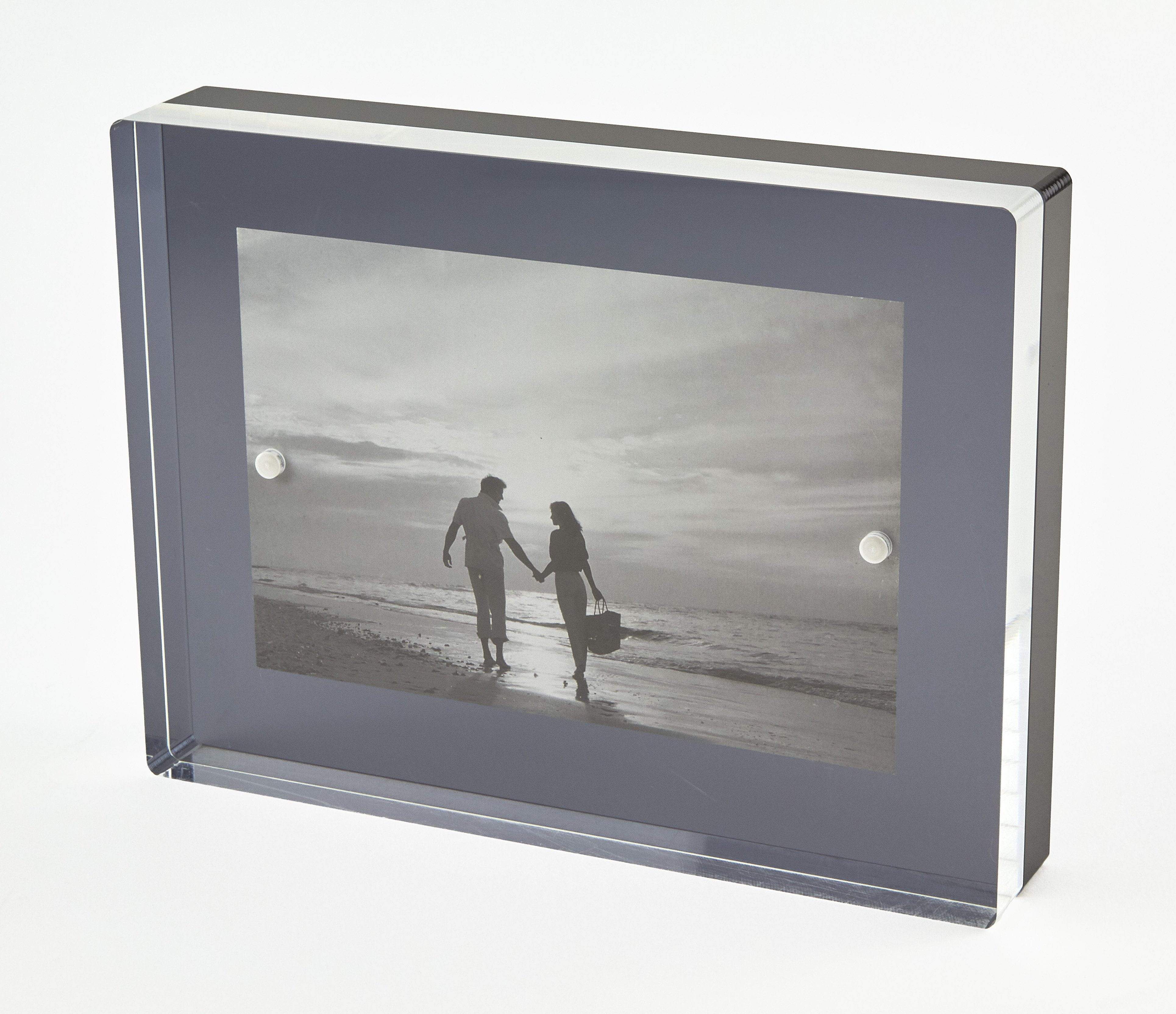 Tizo Lucite Photo Frame - Clear Back 4x6 at ShopTheAddison
