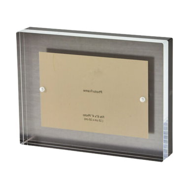 Tizo Lucite Photo Frame - Clear Back 4x6 at ShopTheAddison