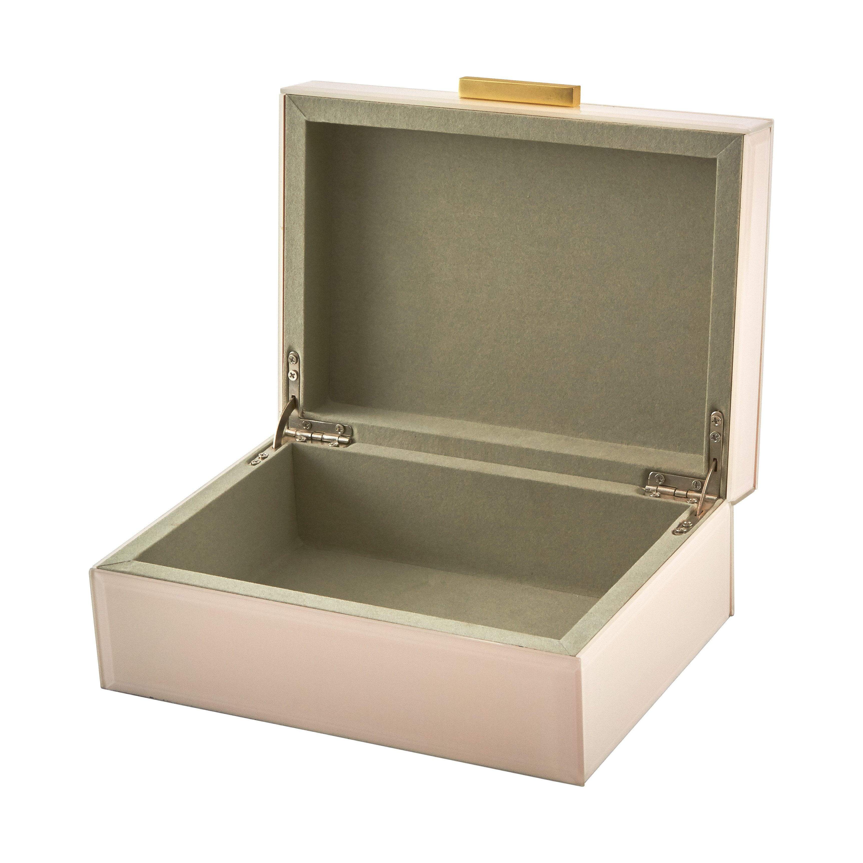 Tizo Pink Box with Gold Hardware